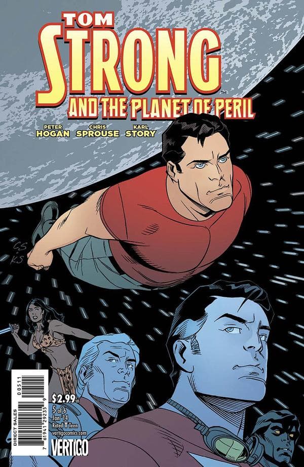 Tom Strong and the Planet of Peril #5 cover