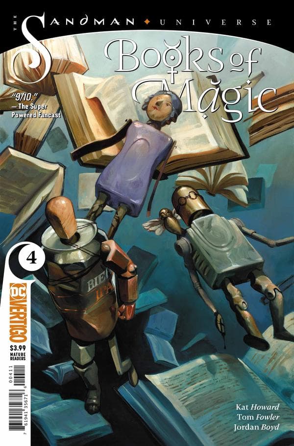 Books of Magic #4 cover
