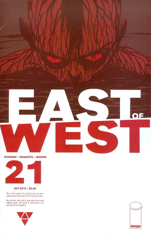 East of West #21 cover