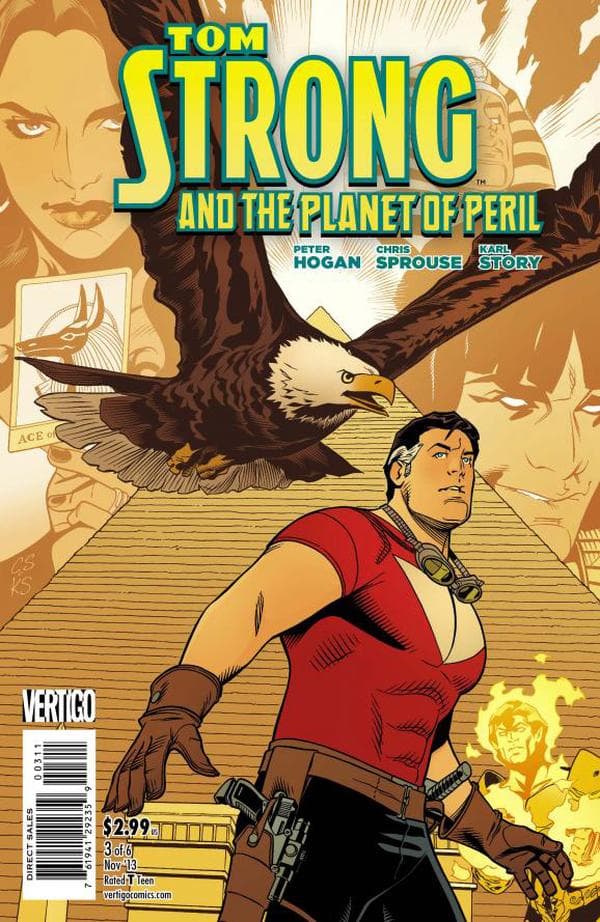 Tom Strong and the Planet of Peril #3 cover
