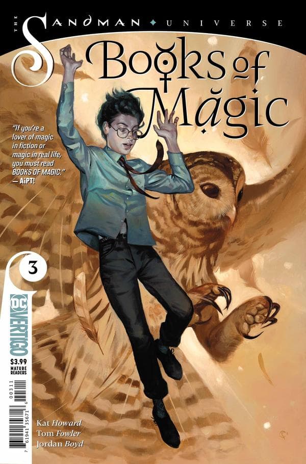 Books of Magic #3 cover