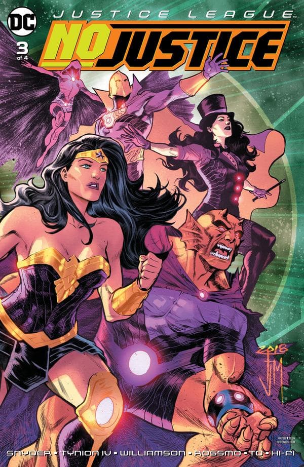 Justice League: No Justice #3 cover