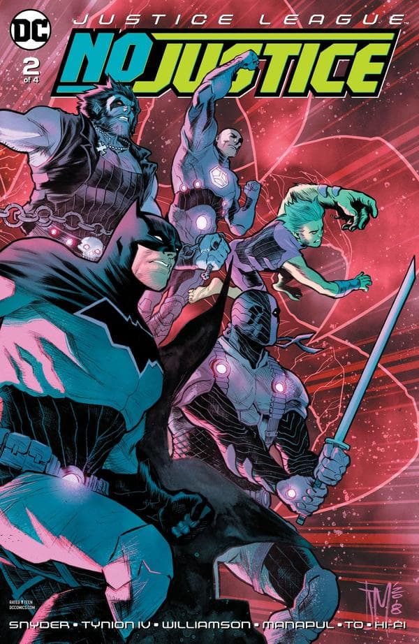 Justice League: No Justice #2 cover