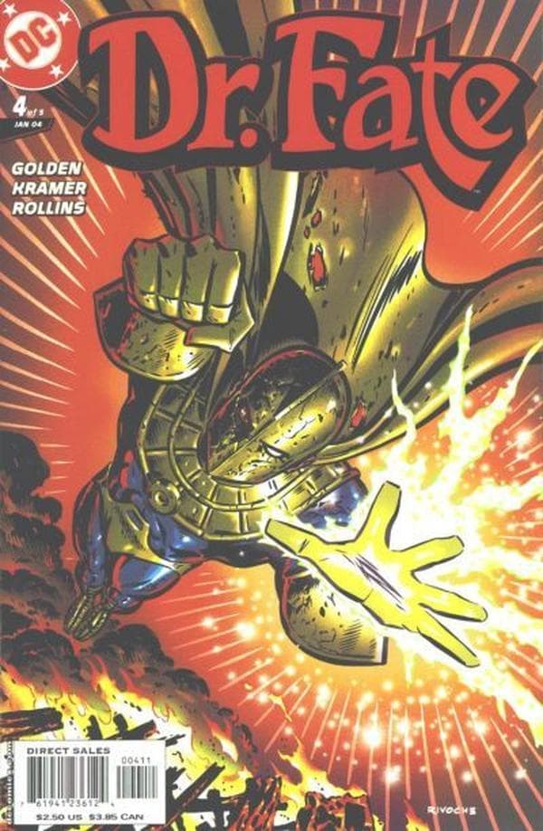 Doctor Fate #4 cover