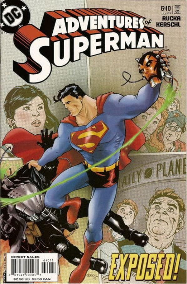 Adventures of Superman #640 cover