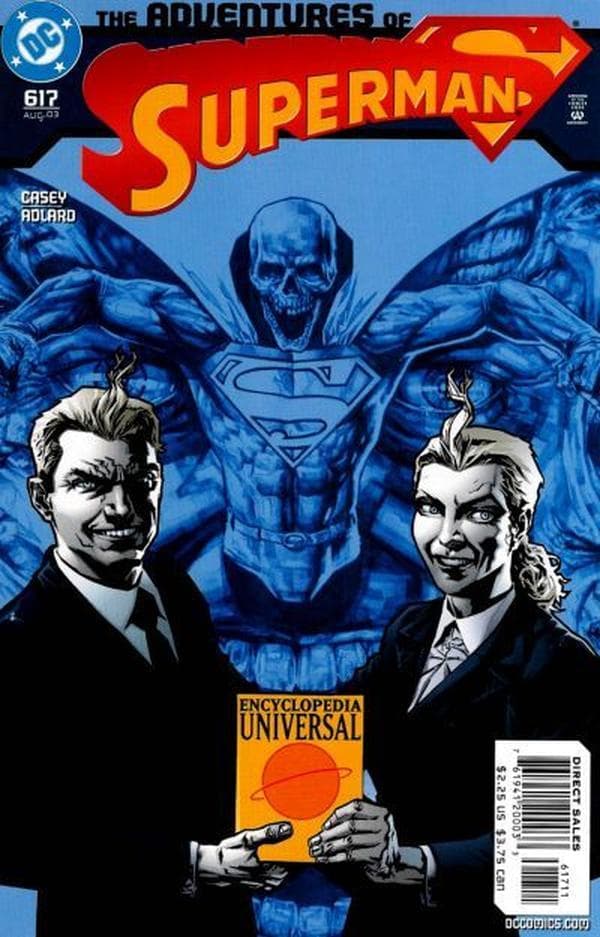 Adventures of Superman #617 cover