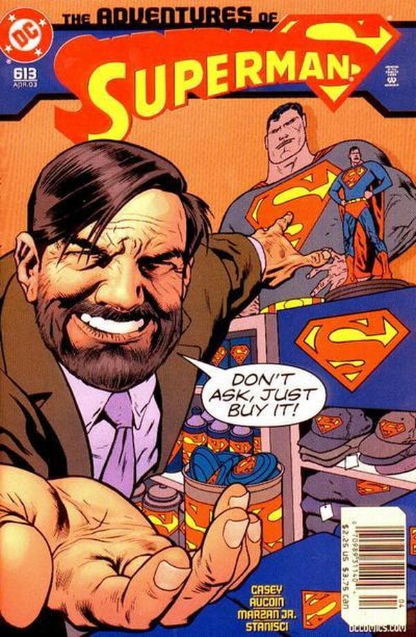 Adventures of Superman #613 cover