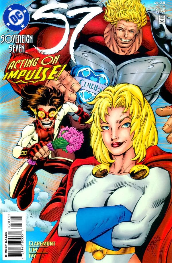 Sovereign Seven #28 cover