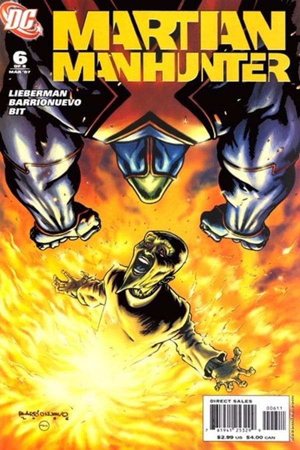 Martian Manhunter #6 cover