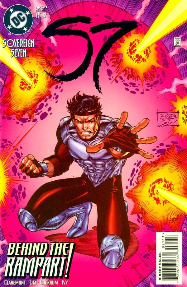 Sovereign Seven #21 cover