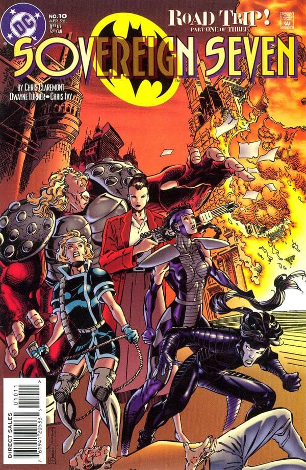 Sovereign Seven #10 cover
