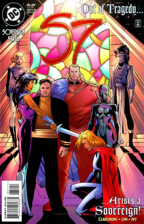 Sovereign Seven #31 cover