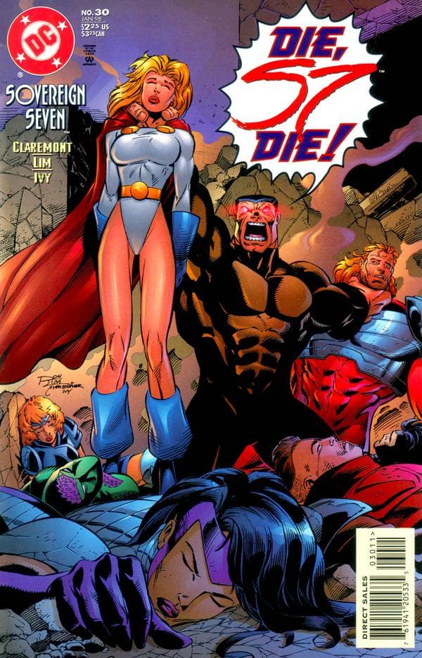 Sovereign Seven #30 cover