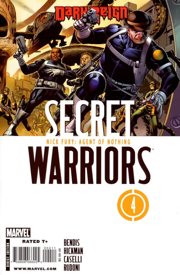 Secret Warriors #4 cover