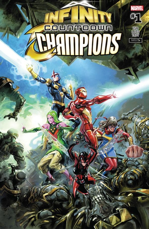 Infinity Countdown: Champions #1 cover