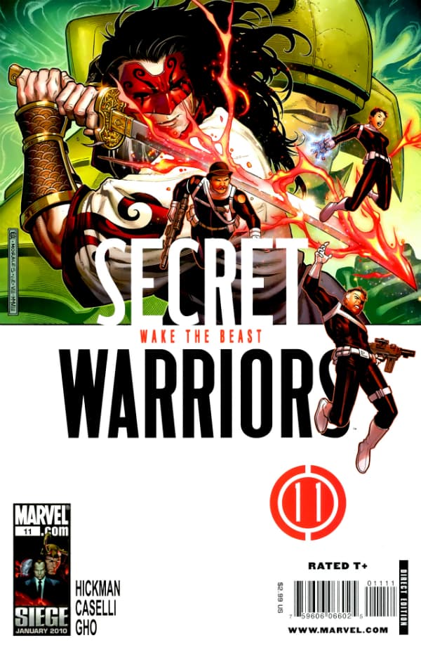Secret Warriors #11 cover