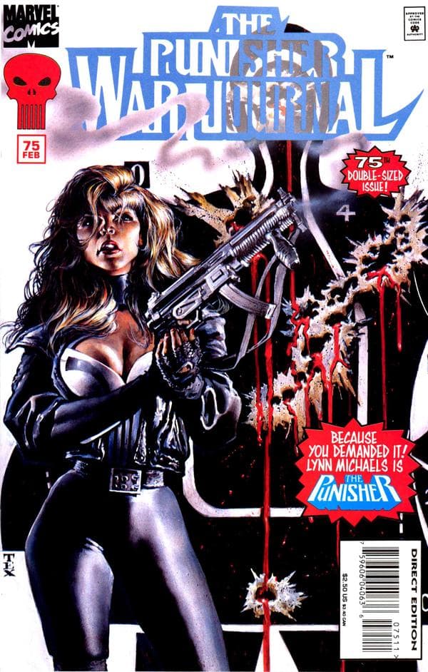 The Punisher War Journal #75 cover