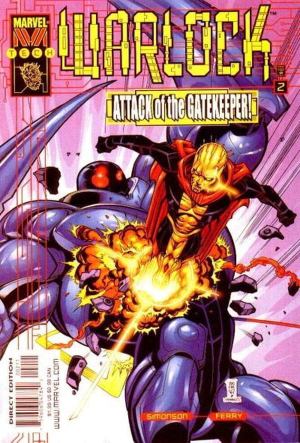 Warlock #2 cover