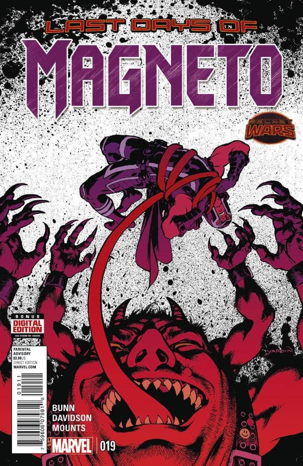 Magneto #19 cover