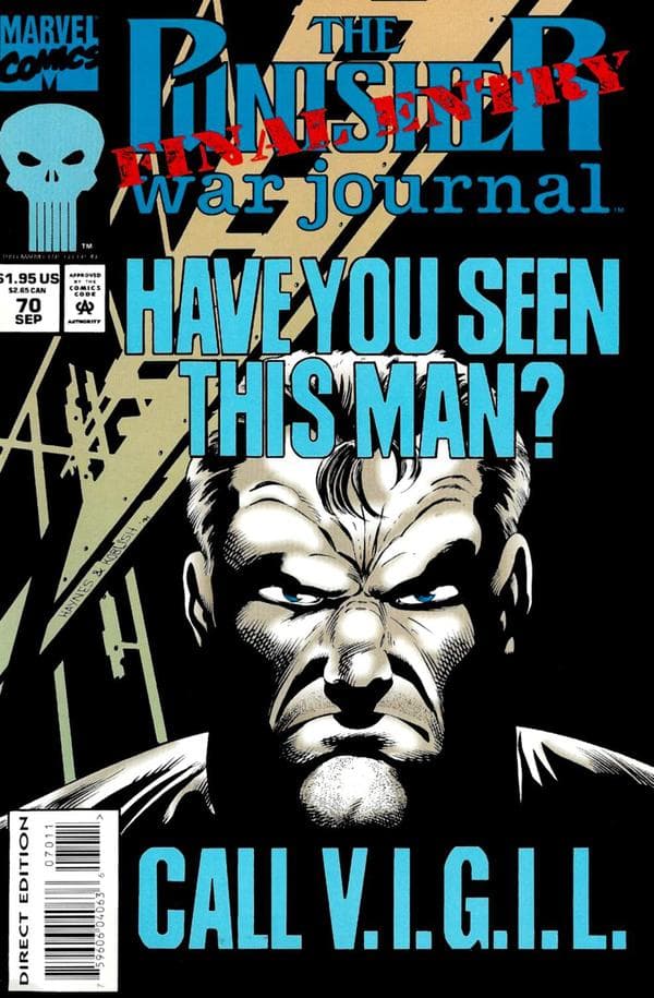 The Punisher War Journal #70 cover