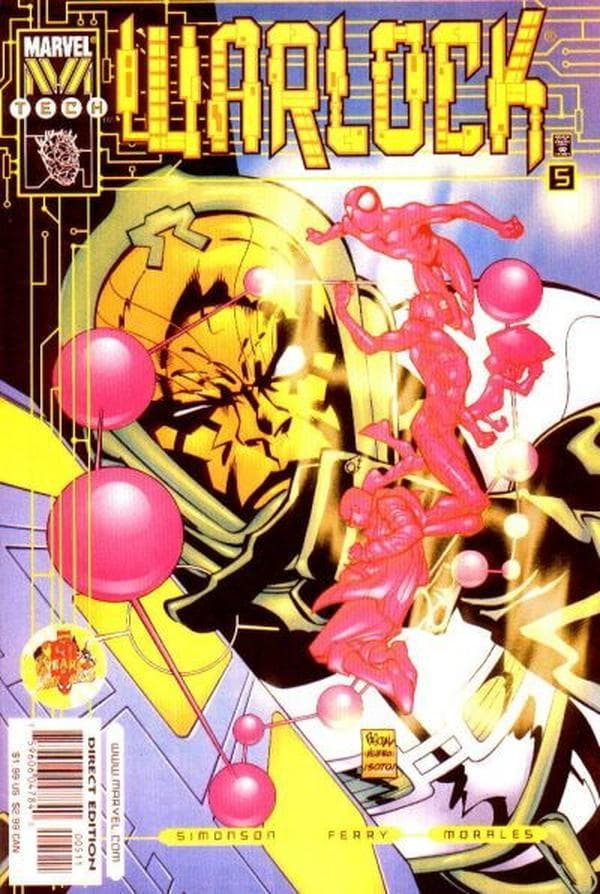 Warlock #5 cover