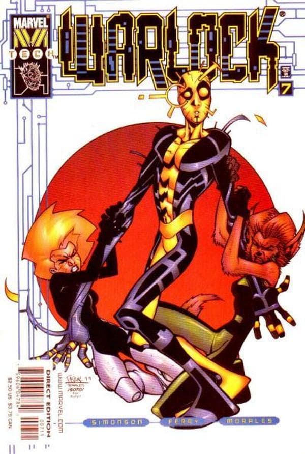 Warlock #7 cover