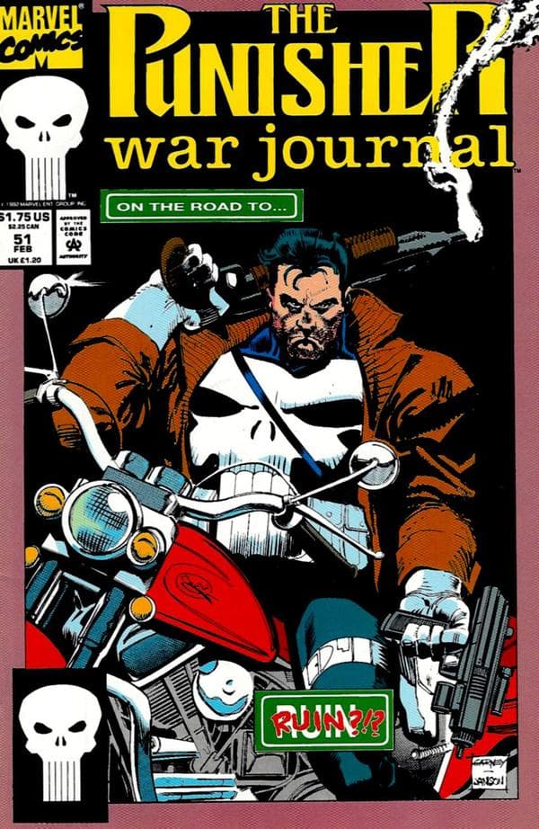 The Punisher War Journal #51 cover