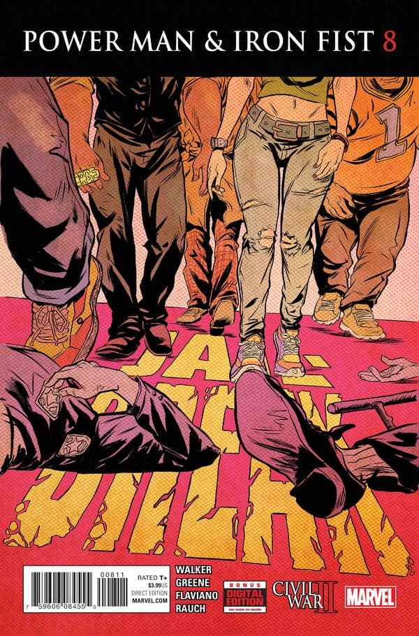 Power Man and Iron Fist #8 cover
