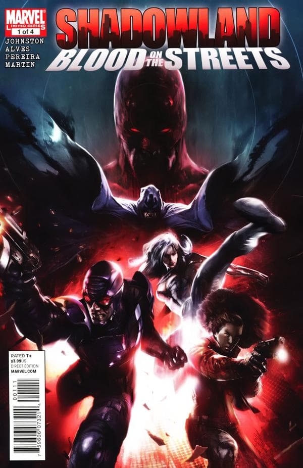 Shadowland: Blood on the Streets cover — © Marvel Comics