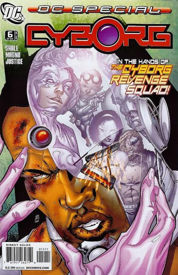 DC Special: Cyborg #6 cover