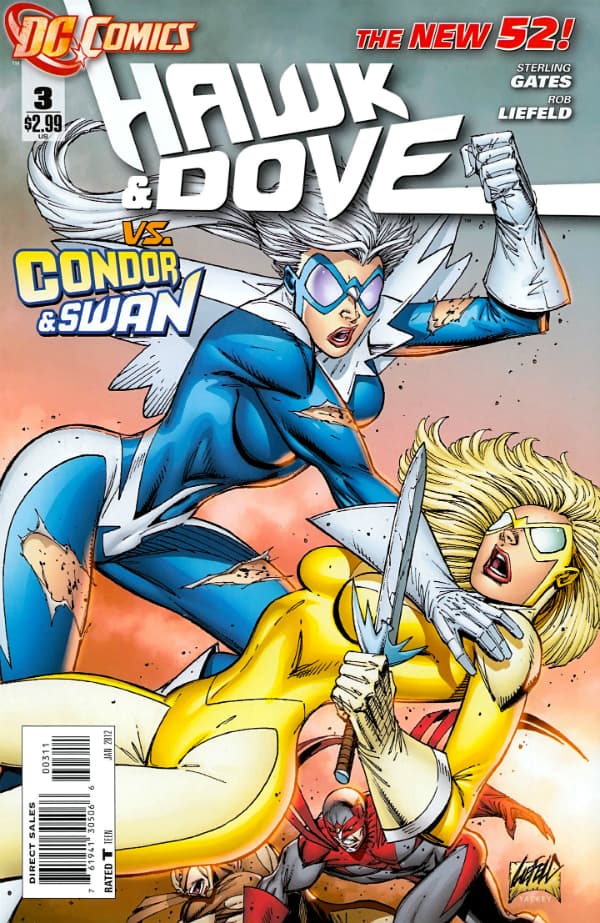 Hawk & Dove #3 cover