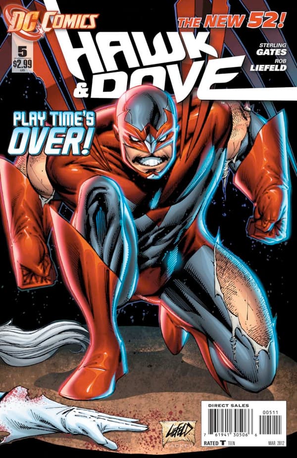 Hawk & Dove #5 cover