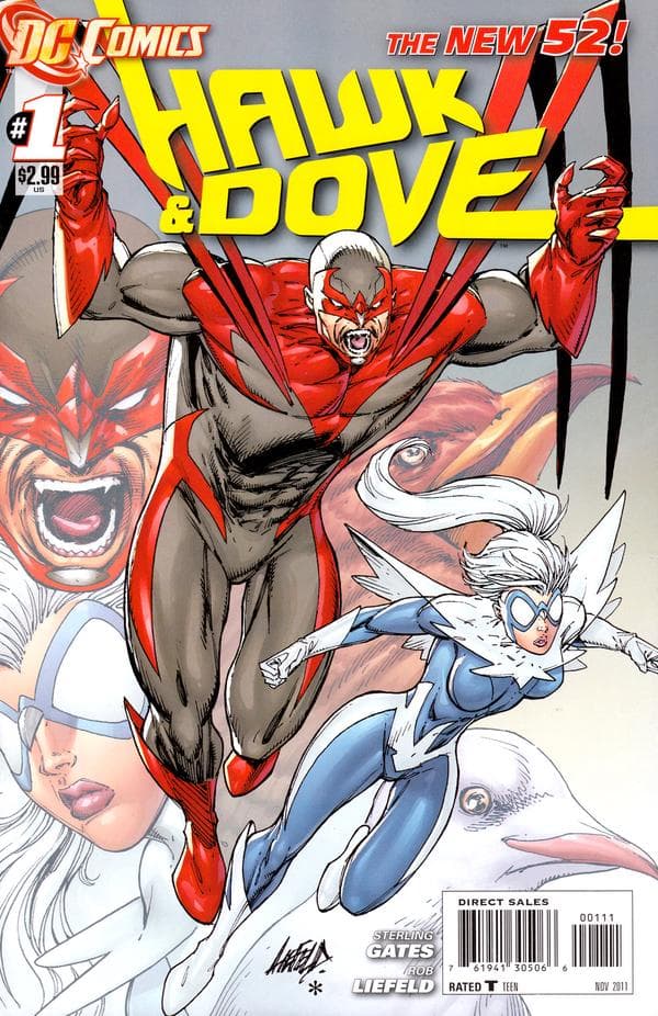 Hawk & Dove #1 cover