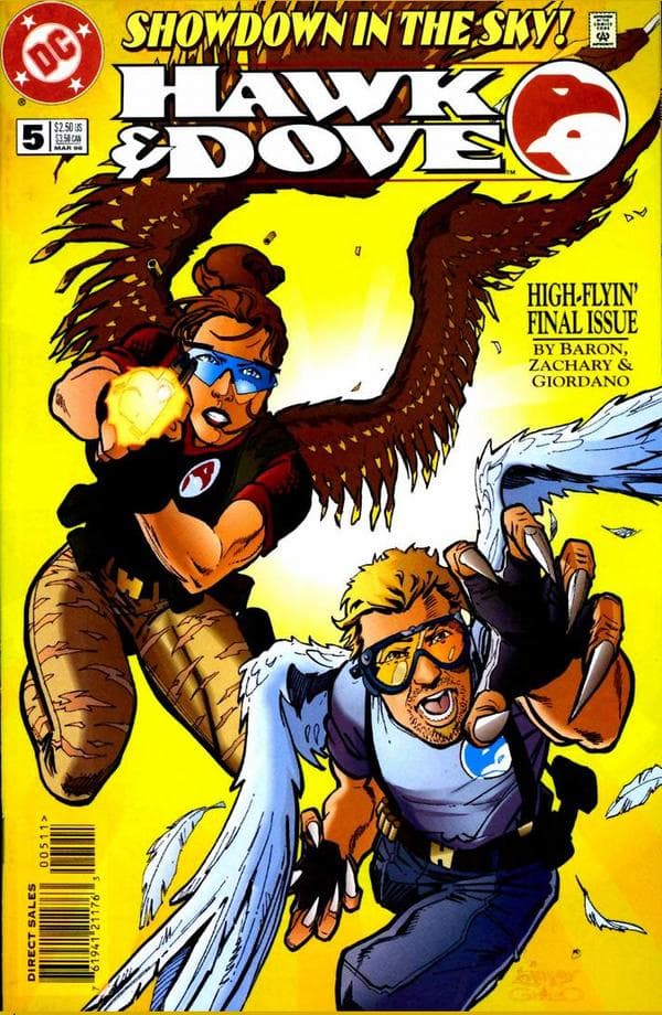 Hawk and Dove #5 cover