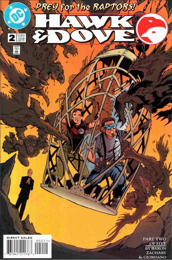 Hawk and Dove #2 cover