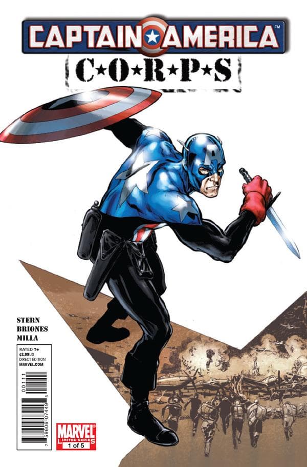 Captain America Corps #1 cover