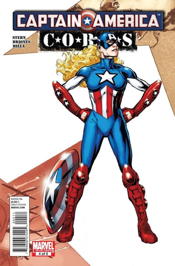 Captain America Corps #4 cover