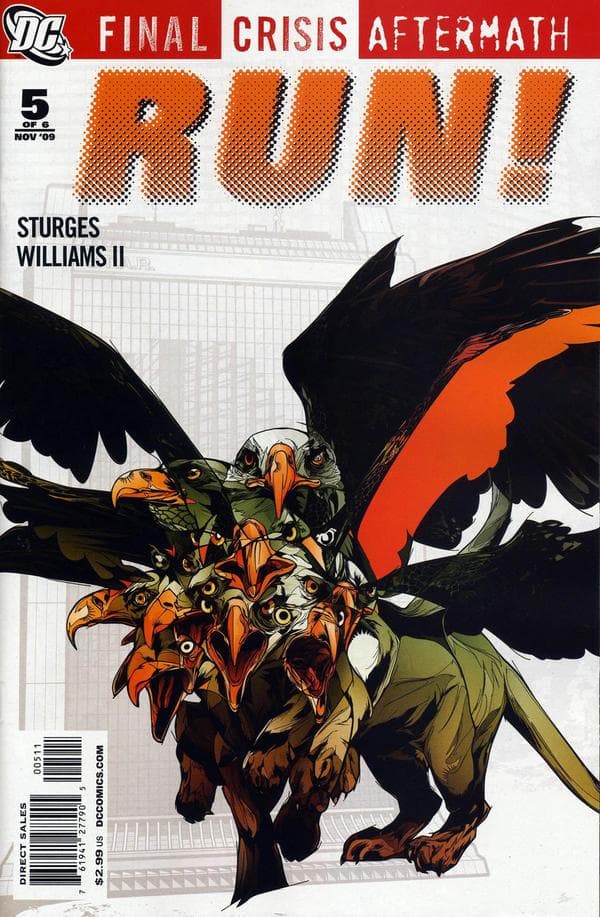 Final Crisis Aftermath: Run! #5 cover