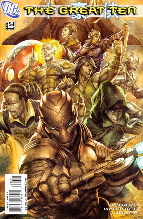 The Great Ten #9 cover
