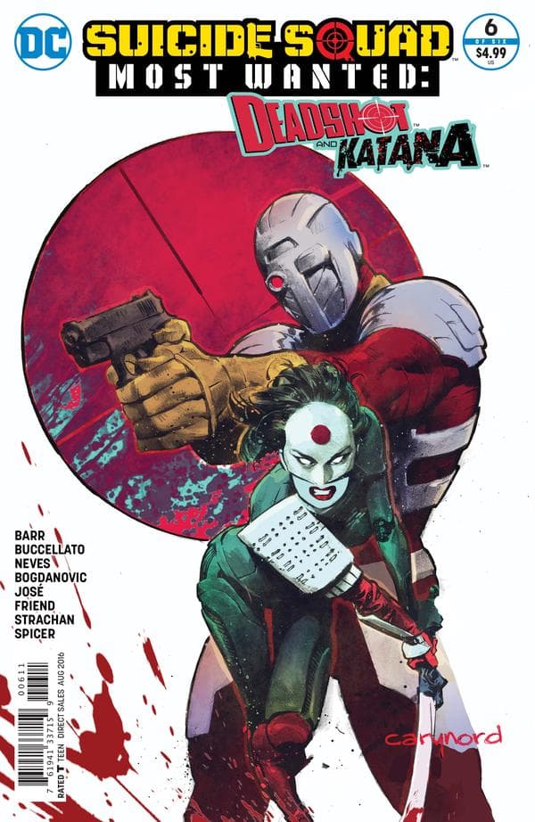 Suicide Squad Most Wanted: Deadshot & Katana #6 cover