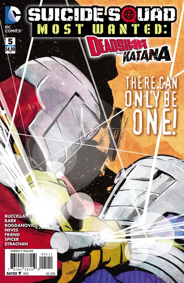 Suicide Squad Most Wanted: Deadshot & Katana #5 cover