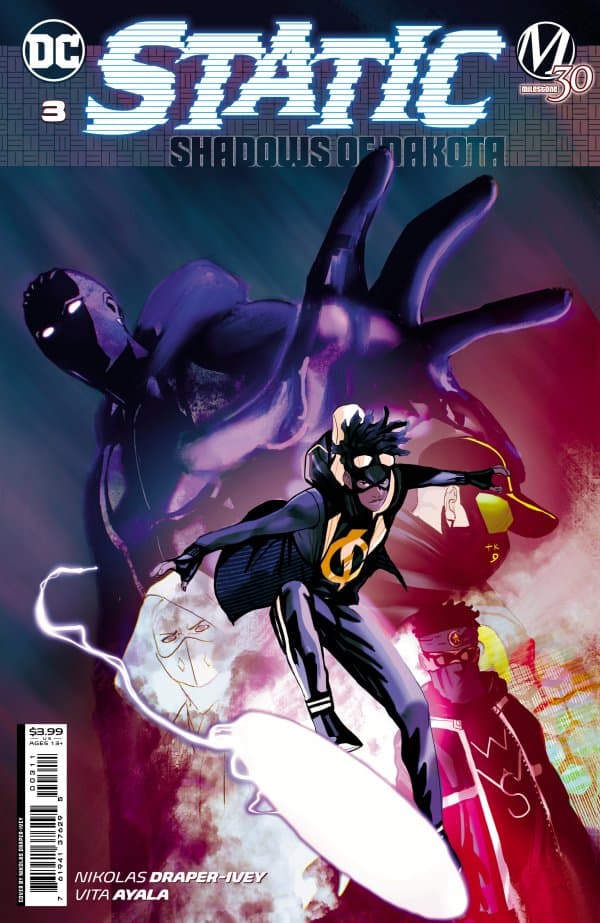 Static: Shadows of Dakota #3 cover