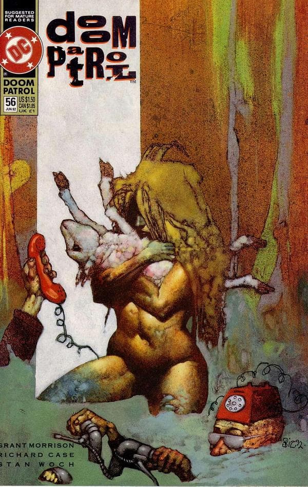 Doom Patrol #56 cover