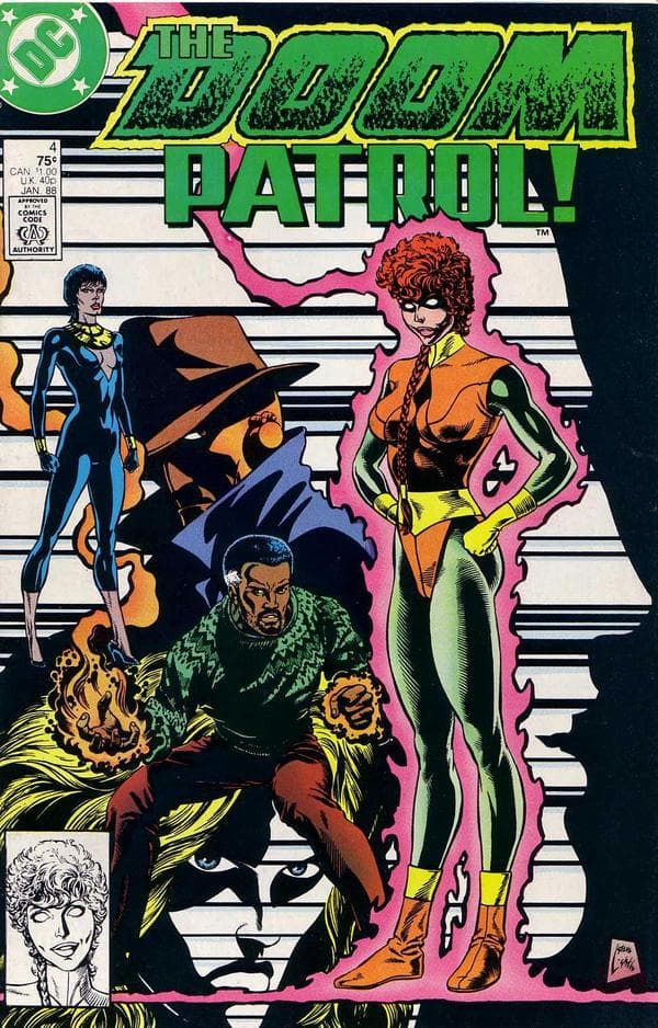 Doom Patrol #4 cover