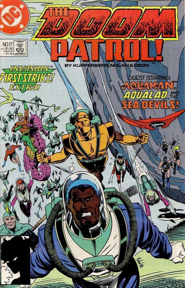 Doom Patrol #17 cover