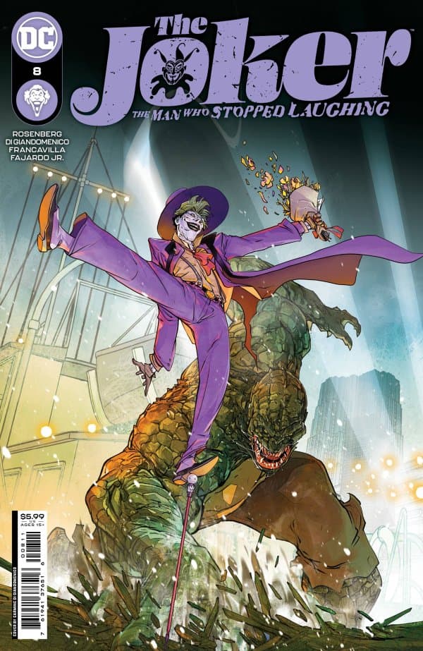The Joker: The Man Who Stopped Laughing #8 cover