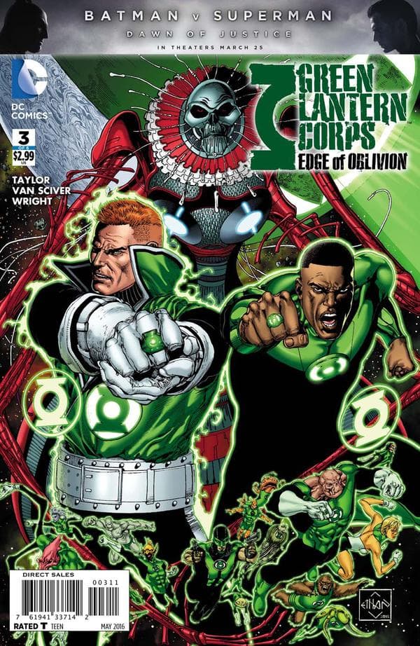 Green Lantern Corps: Edge of Oblivion #3 cover