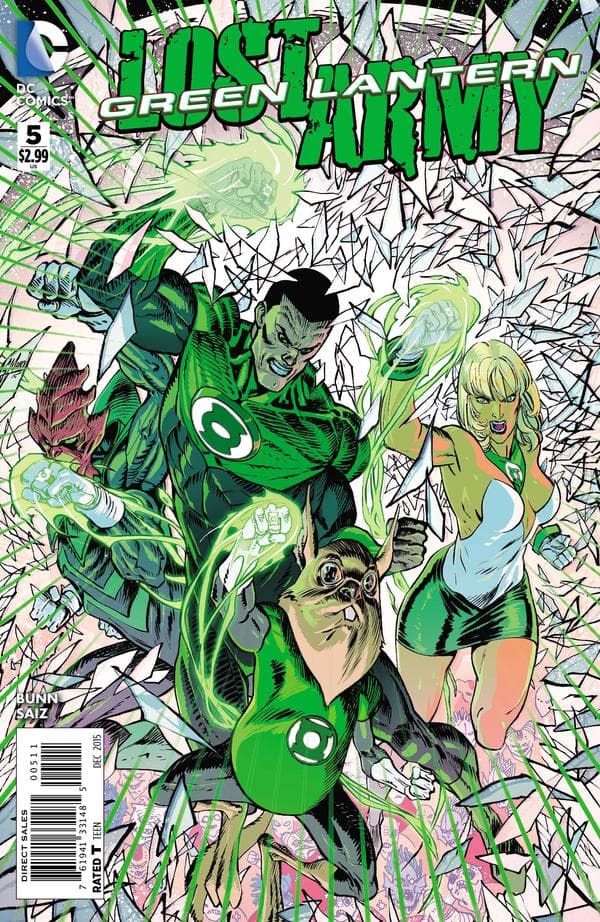 Green Lantern: Lost Army #5 cover
