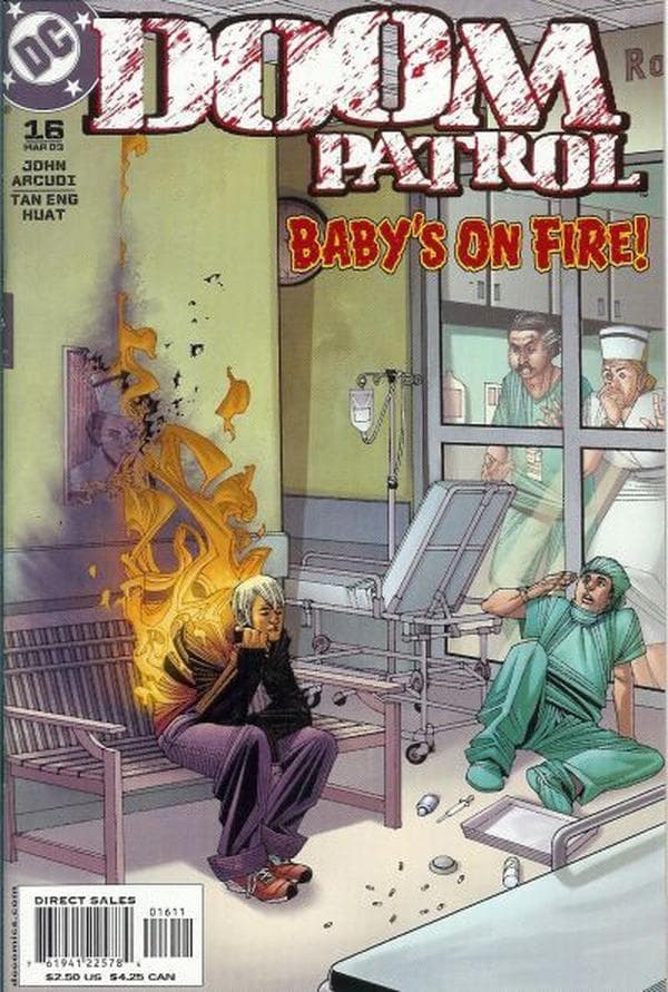 Doom Patrol #16 cover