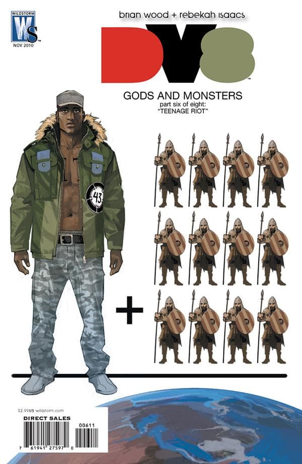 DV8: Gods and Monsters #6 cover